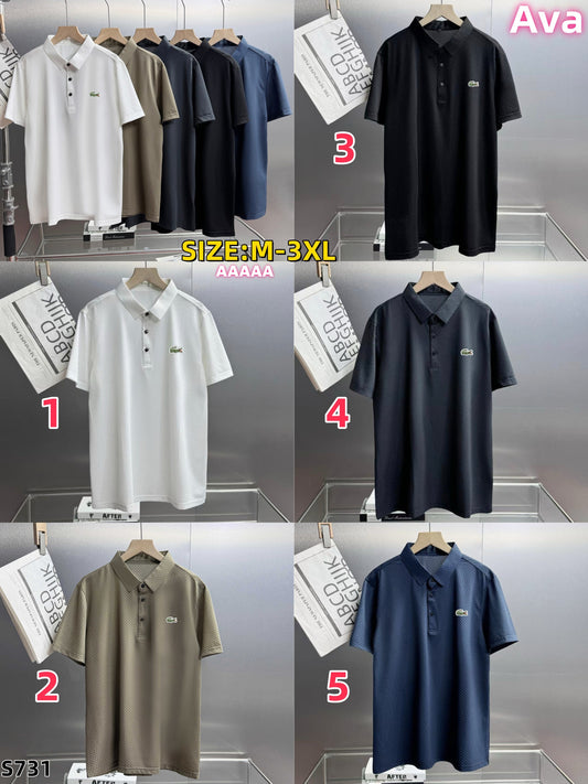 S731 Lacoste anti-wrinkle polo shirt
