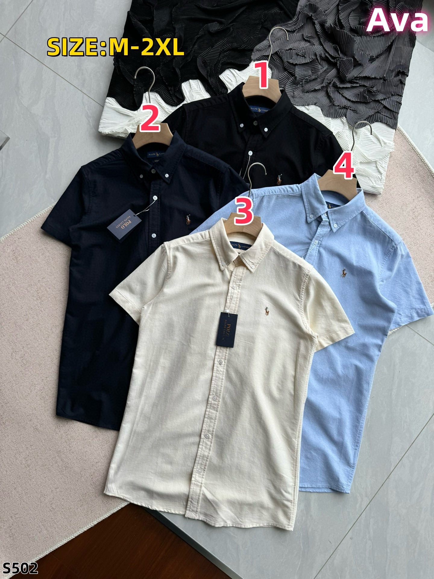 S502 Ralph Lauren Short Sleeve Shirt