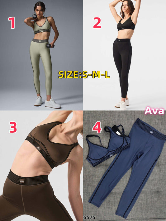 S575 Alo Yoga Airlift or Airbrush Fabric Set