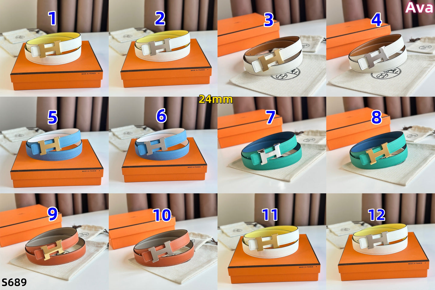 S689 Hermès Belt