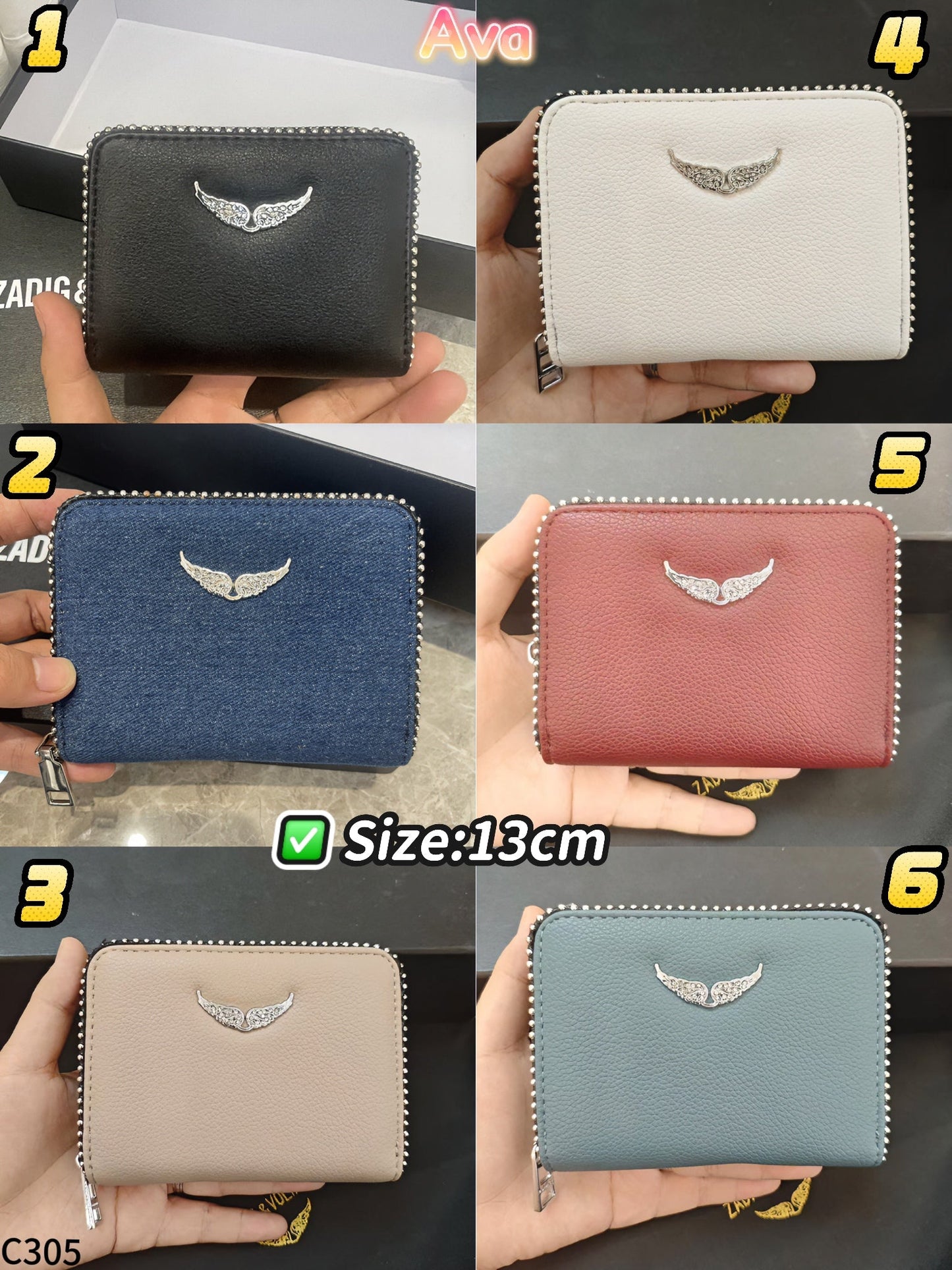 C305 Zadig & Voltaire Wallets