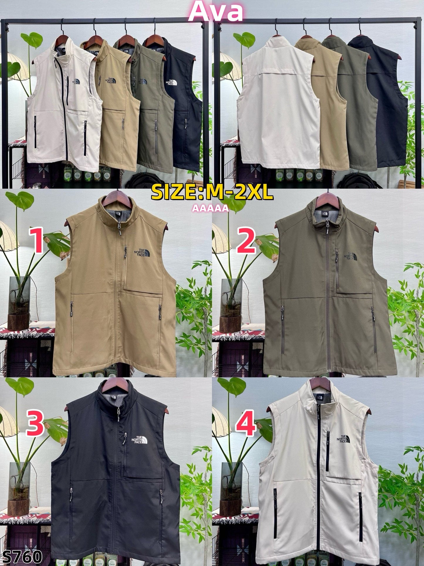 S760 The North Face vest