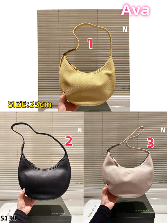 S138 Long Crescent Bag