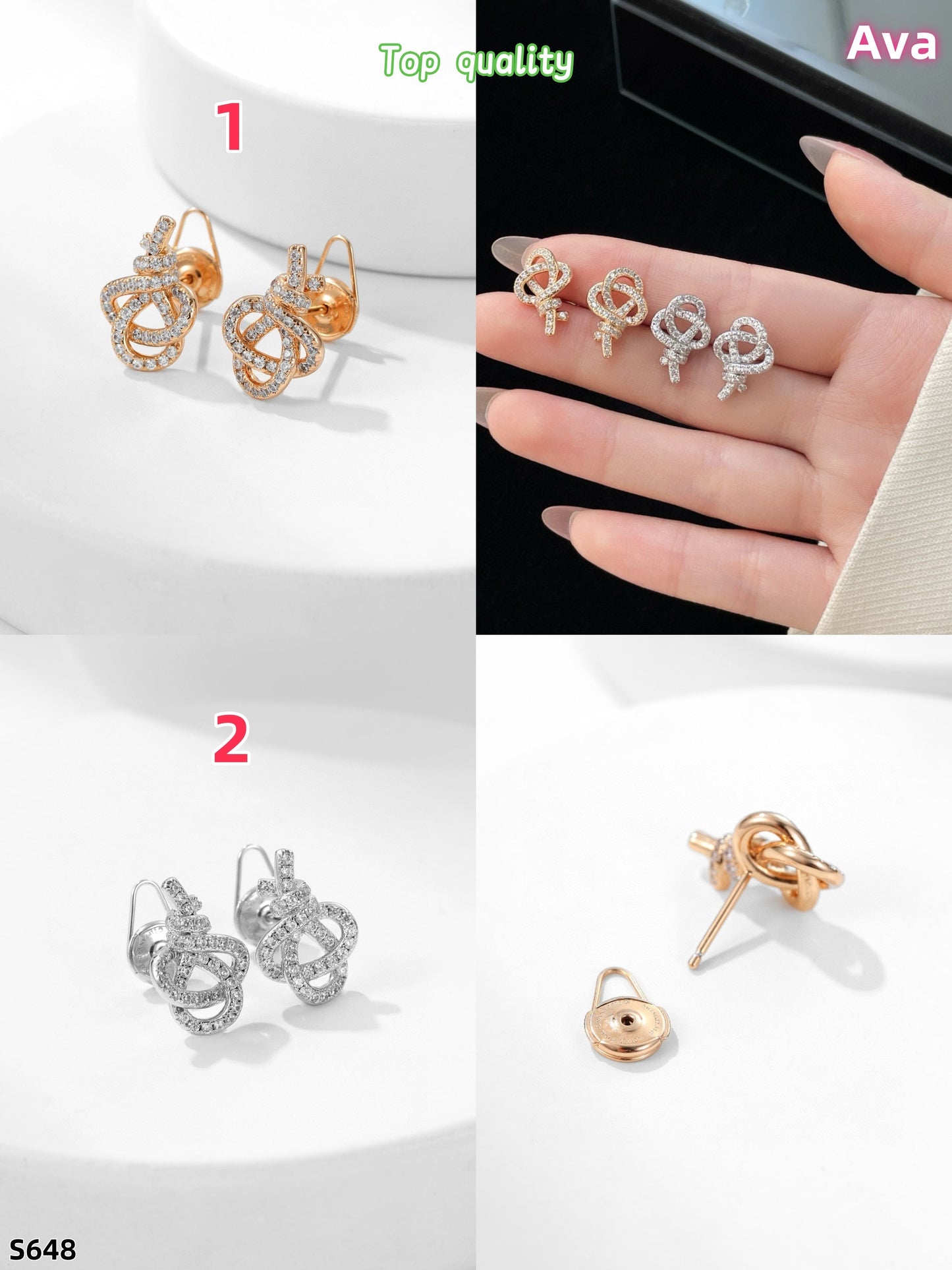 S648  Tiffany earrings
