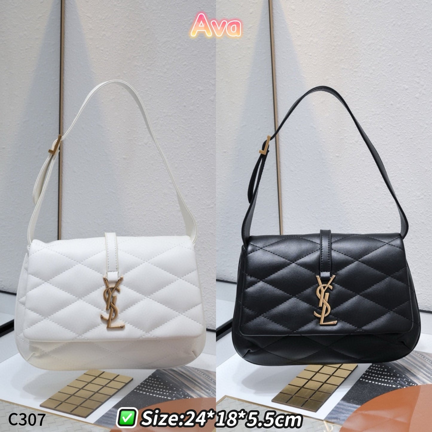 C307 Saint Laurent YSL LE 57 series shoulder bag