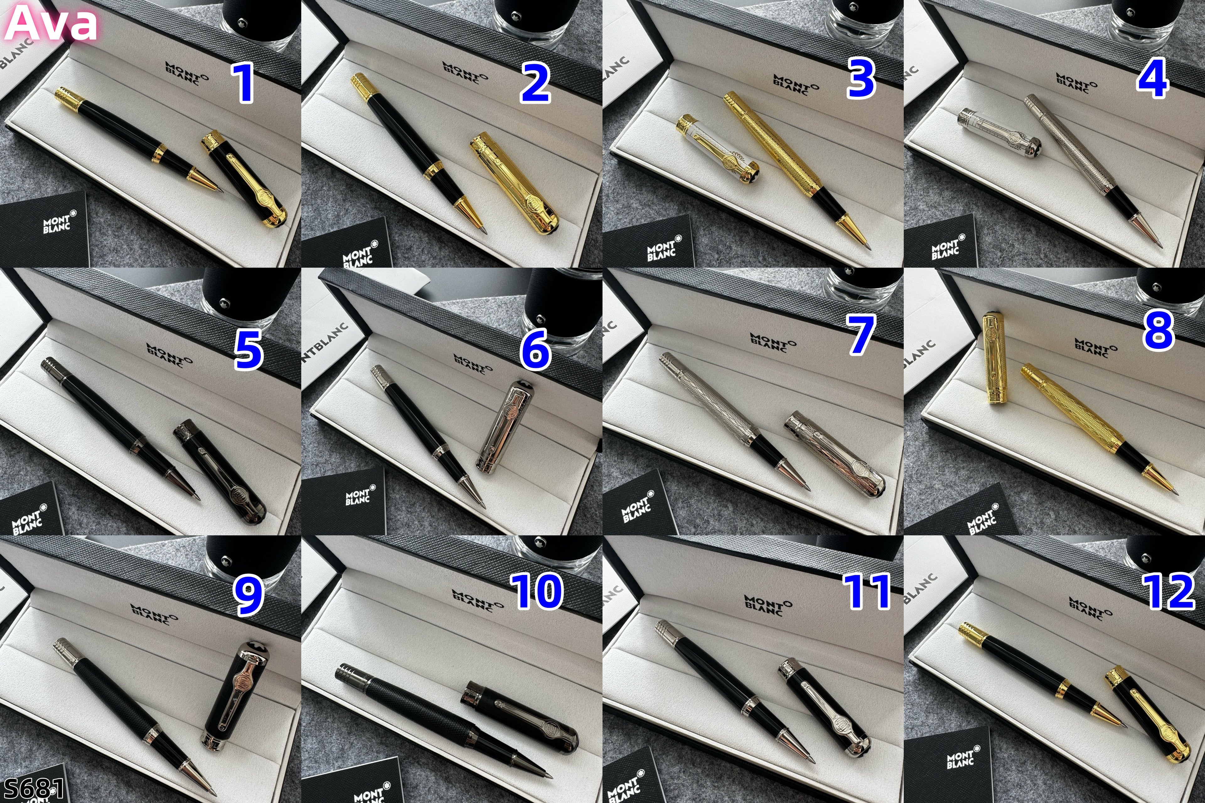 S681 Montblanc ballpoint pen