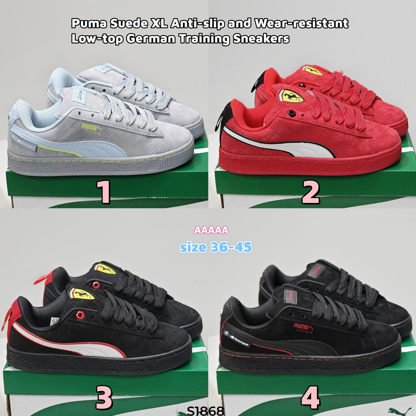S1868 PUMA Suede XL shoes