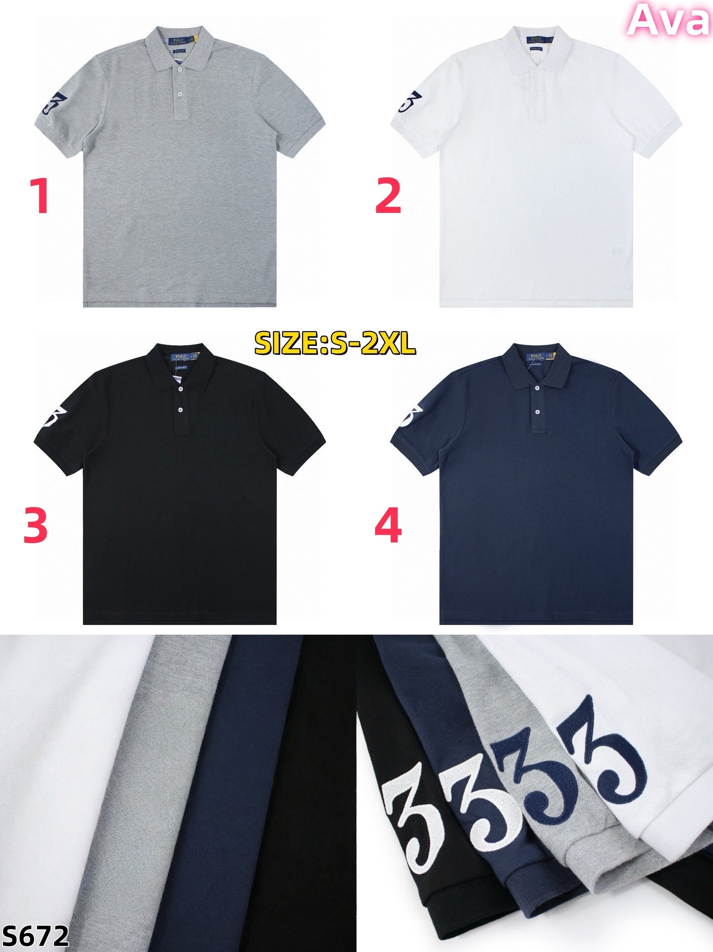 S672 Ralph  Polo Shirt