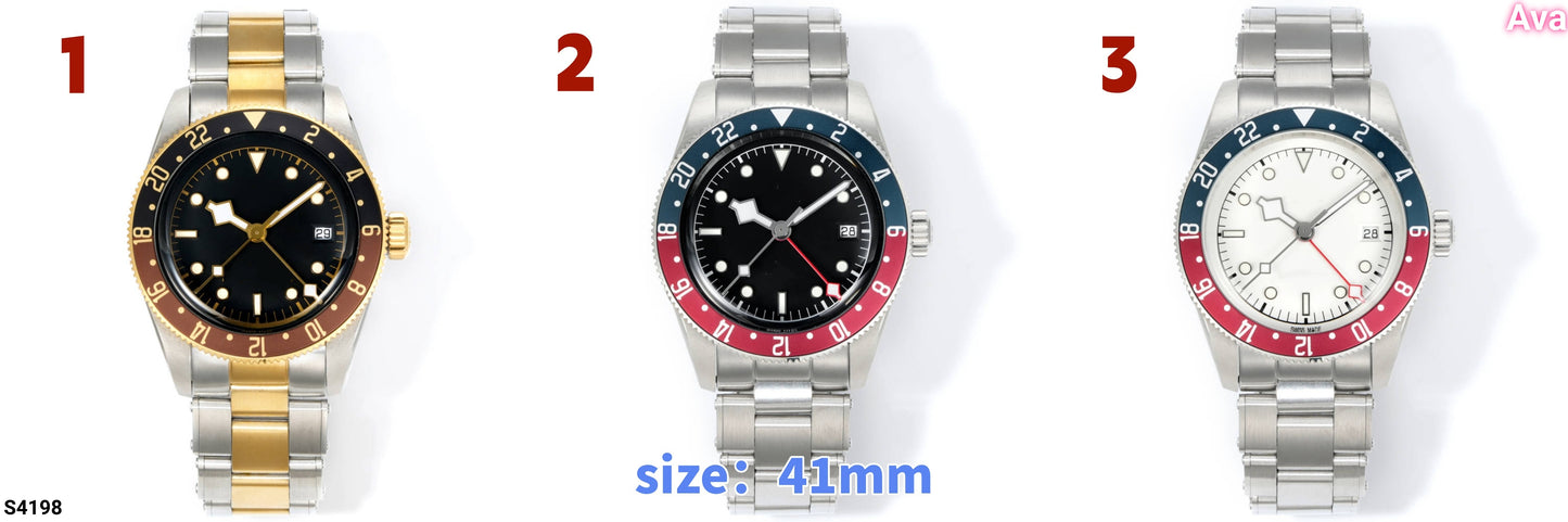 S4198 Black Bay watch