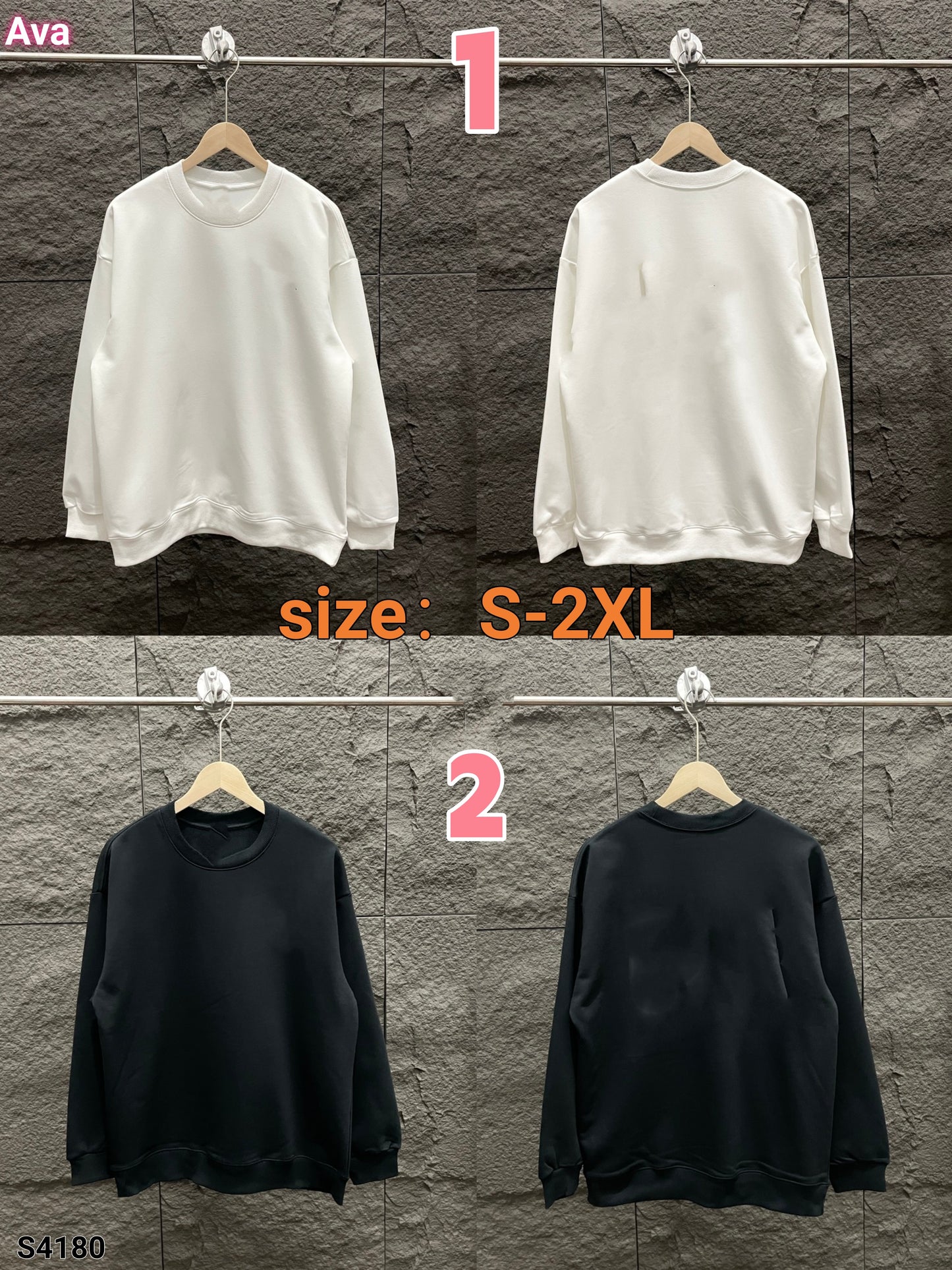 S4180 Long sleeves