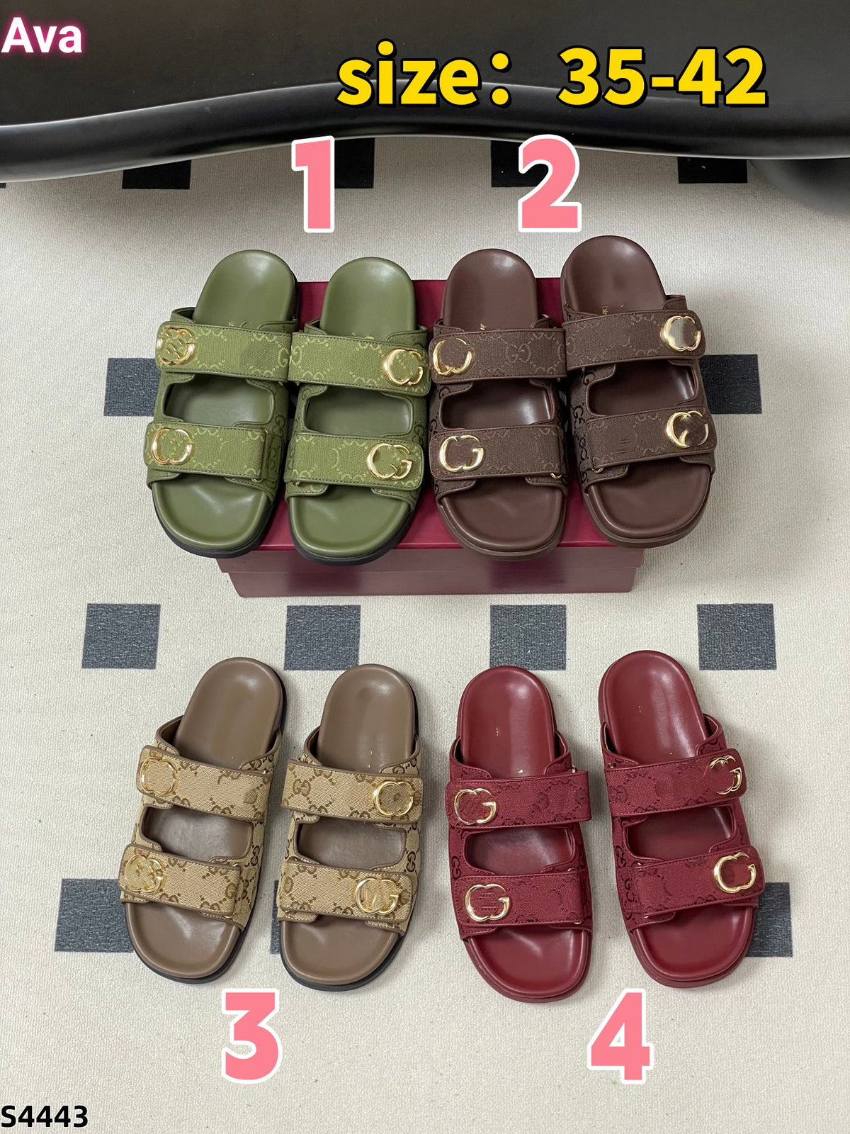 S4443  slippers