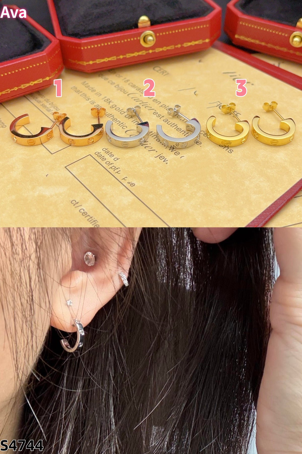 S4744 Ear studs