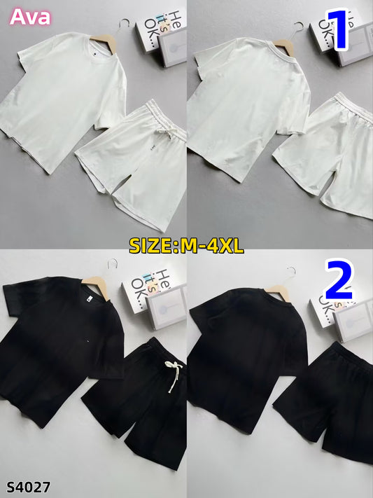 S4027 Short-sleeved suit